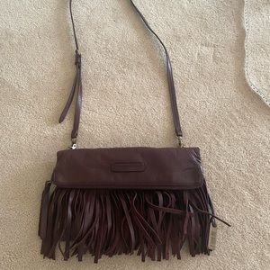 Frye burgundy crossbody bag